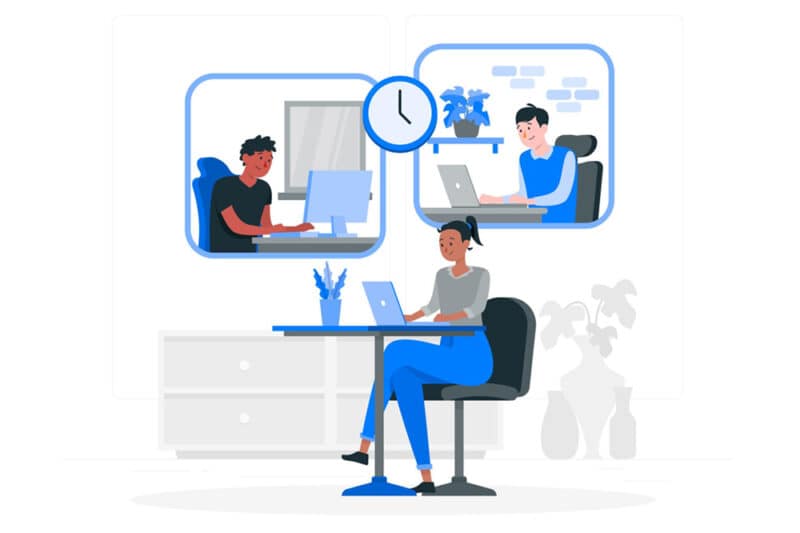 Rise of Remote Work infographic